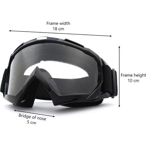 Motocrossbrille, ATV-Brille, Quadbrille, Fahrbrille, Augenschutz für ATV-Rennen (1/5)