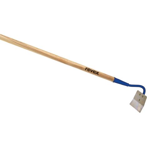 Revex Stahl-Blumenhacke mit Holzgriff, 130 cm lang REVEX
