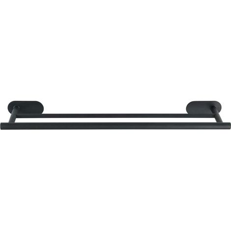 Wenko Turbo - Loc OREA toallero de pared negro