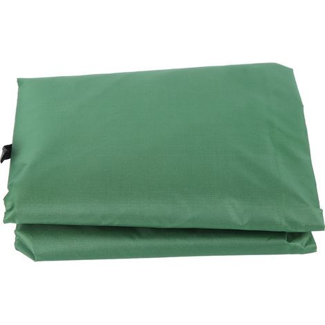 Housse de coussin imperméable en taffetas de polyester pour fauteuil suspendu trois places, style hamac, pour jardin ou cour extérieure, 150 x 50 x 10 cm (vert) (1/5)