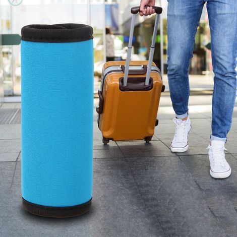Housse de Protection Souple en Néoprène pour Poignée de Porte Auto - Étui Bleu pour Bagages et Déplacements (1/5)