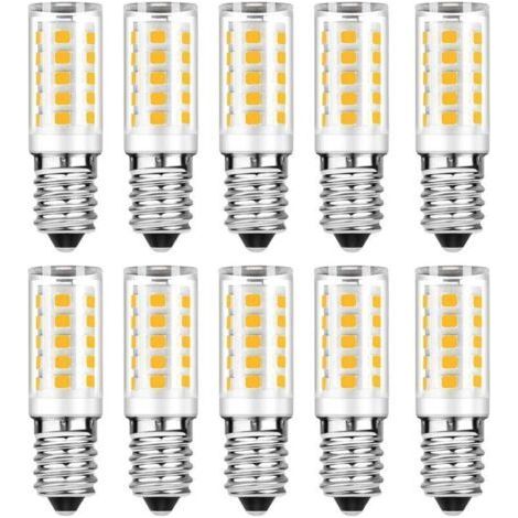 Lot de 10 Ampoule LED E14 - Blanc Chaud 3000K - 5W Equivaut à Ampoule Incandescente 50W - 500LM Non-Dimmable (1/4)