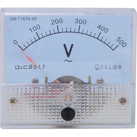 Panel-Messgeräte, analoges Voltmeter, praktisch, leicht, stabil, praktisch, verschleißfest, für Bergbauunternehmen, Elektrizität, Metallurgie, Chemie (1/5)