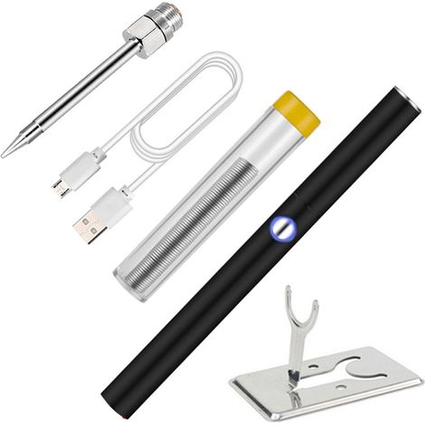 Mini fer à souder électrique portable sans fil portable, ensemble d'outils utilitaires de soudage pour la maison (1/5)