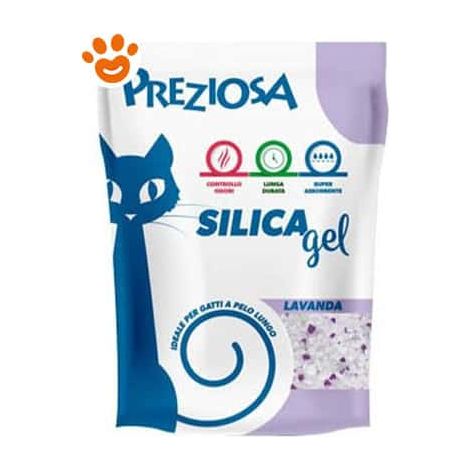 Digma Preziosa Lettiera Silica Gel Lavan- Sacco 2,25 kg - Lettiere
