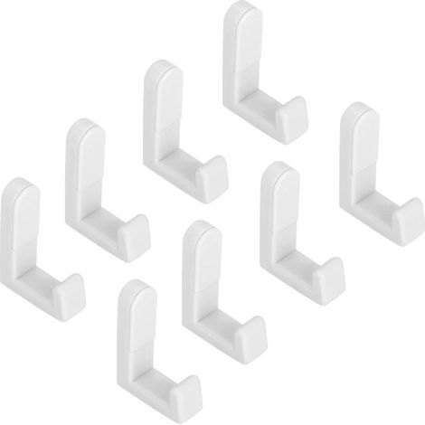 8er-Set Wandhaken für Bademäntel, Mäntel, Hüte und Handtücher zur Wandmontage im Badezimmer (700 W) (1/5)
