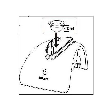 Beurer IH40 Kit Ampolla di Ricambio per Aerosol a Ultrasuoni