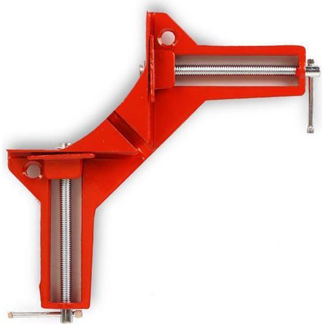 Clips de fixation à angle droit renforcés en 4 parties (90°) pour aquarium en verre (DIY), cadre photo, travail du bois. (1/5)