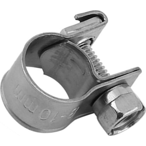 10 Mini-Kraftstoffschlauchschellen aus Edelstahl, 6 mm–20 mm (optionale Größe) (1/5)