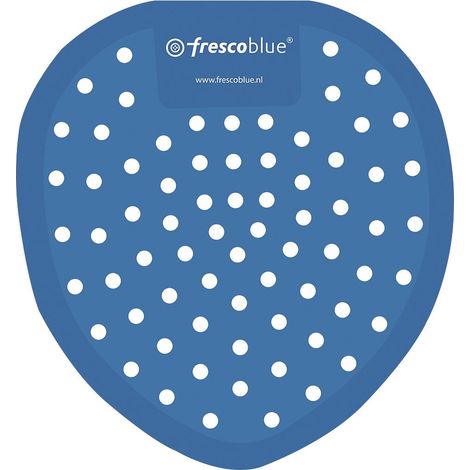 FRESCOBLUE Écran d'urinoir 175x190 mm, bleu