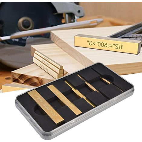 Ensemble de 5 accessoires de précision pour scie circulaire de table et calibres de précision pour le travail du bois (1/5)