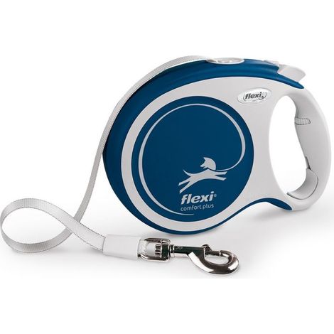Laisse Comfort Plus L Tape 8 m blue Flexi CF30T8-251-BL-2026 (1/5)
