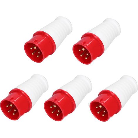 5PCS Connecteur Industriel ZNG‑015 Prise 5 Broches pour Secteur Agricole et Chimique 16A 380V‑415V (1/5)