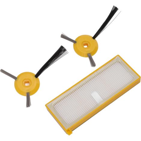 Brosse latérale de rechange pour filtre de balayeuse RV700, RV720, RV750, RV750C et RV755. Accessoires pour brosse de filtre de balayeuse. (1/5)