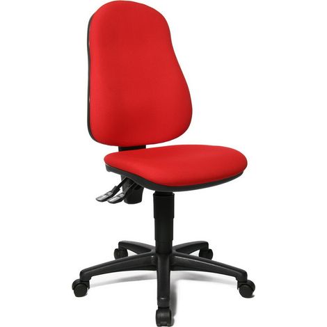 Topstar Bürostuhl / Drehstuhl POINT 60 Stoff rot