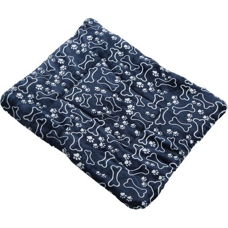 Couverture pour chien en peluche douce, portable et facile à nettoyer, idéale pour l'hiver et chaude pour chats et chiens. Dimensions : 50 x 32 cm. (1/5)