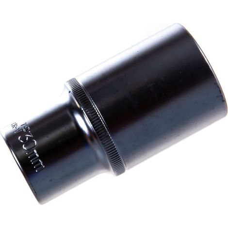 1/2" 30 mm Steckschlüssel, 6-Kant-Tiefbett-Steckschlüssel, CrV-Stahl, Forsage