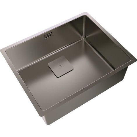 Évier - Inox PVD - Titane - 3 poses - TEKA - FlexLinea (1/5)