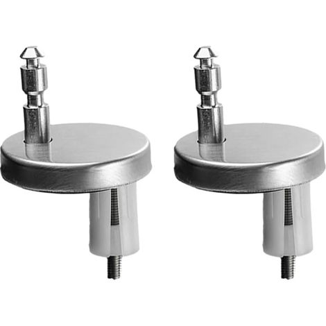 Vis de fixation pour charnière de couvercle de WC (60 mm) - Lot de 2 - Accessoires de quincaillerie pour WC (1/5)