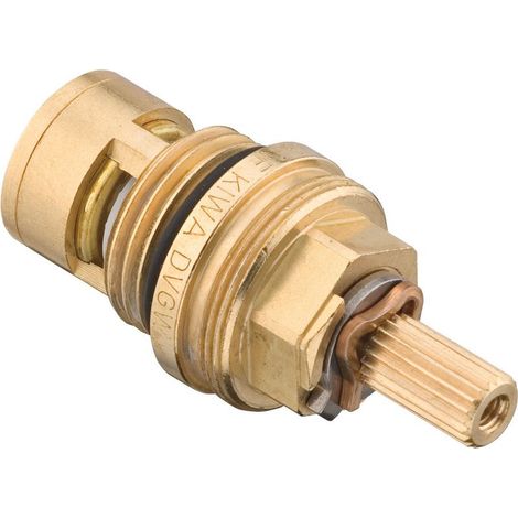 1 - Absperrmechanismus - Keramik - Thermostat-Ersatzteil - Rechts schließend - DN15 - Für Badezimmer - Grau - 4 x 4 cm (1/3)