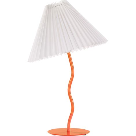 Tischlampe ALWERO Metall Orange