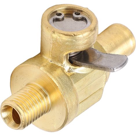 Adatto per valvole di scarico in acciaio inossidabile e ottone, M10-1.25, applicabile ad auto, camion e furgoni.