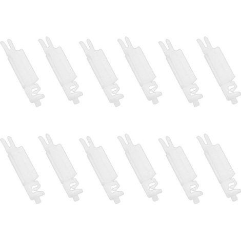 12 Pièces Bande de Garniture Pare-Brise Pince Fixe Clips Auto Attache Pare-Chocs