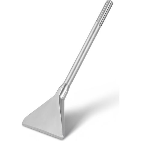 Burin Large SDS Max, Burin Bêche à Carreaux 350x150 mm, Accessoire pour Marteau Perforateur, Ciseaux Carrelage en Acier Allié 40Cr Trempé, pour Enlever Carrelage, Mortier et Revêtements de Sol (1/5)