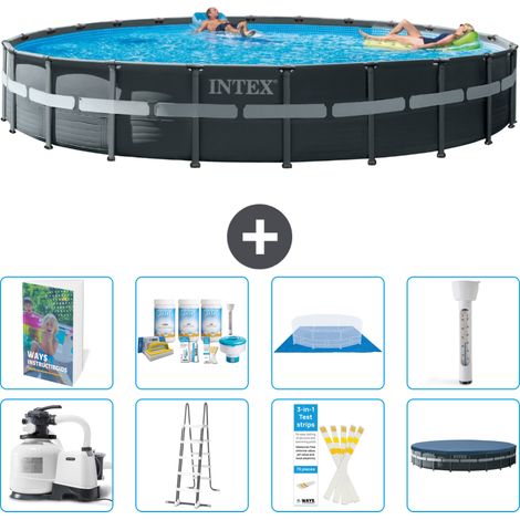 Ultra XTR Pool Rund - 732x132 cm - 9-teilig S574