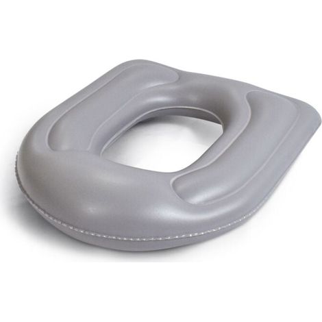Coussin de siège de toilette gonflable, coussin surélevé en forme de beignet, siège de toilette réglable en hauteur, soulagement de la douleur du coccyx (1/4)