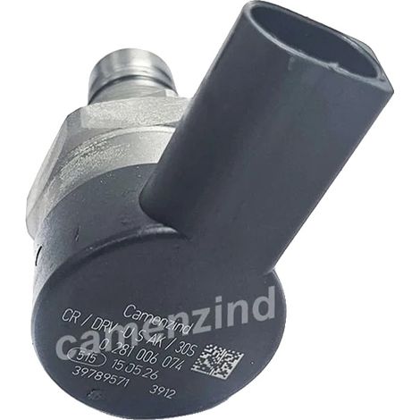 Válvula de control de presión common rail, metálica, tamaño estándar para aplicaciones common rail, compatible con varios modelos, diseñada para sistemas de combustible diésel, completamente nueva. (1/5)
