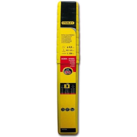 Stanley - 50 électrodes acier Diam4MMX350 (1/2)