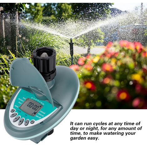 Intelligenter Bewässerungscontroller mit G3/4"-Außen-/Innengewinde und automatischer Bewässerungszeitschaltuhr (1/5)