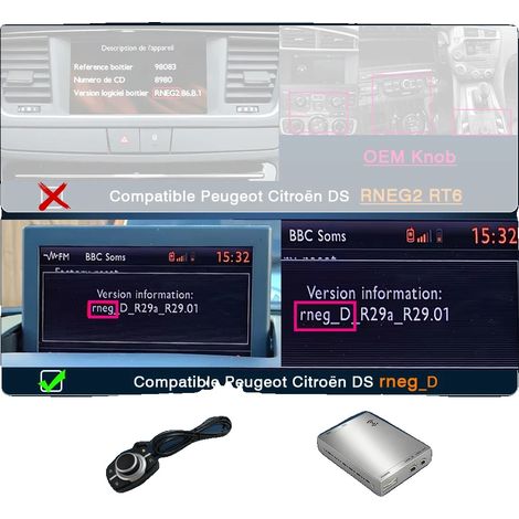 Module Décodeur, Support Double Caméra, Installation Facile, Seulement rnegD Décodeur (1/2)