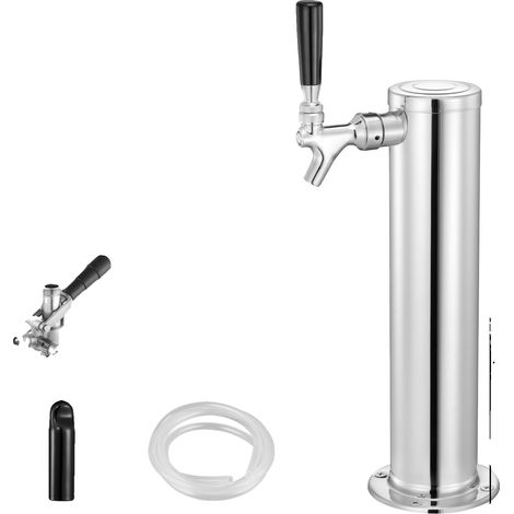 Distributeur de bière, robinet unique, régulateur à double manomètre, 1 robinet S (1/2)