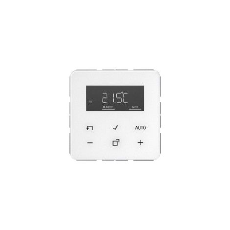 Jung LB-Management Raumthermostat-Set, Serie CD, alpinweiß TR D CD 1790 WW