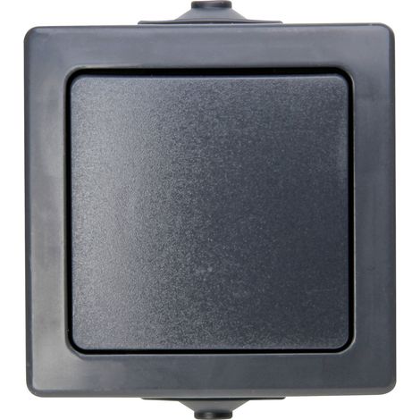 Kopp 565715005 Feuchtraum-Schalterprogramm Nautic Anthrazit 1 St.