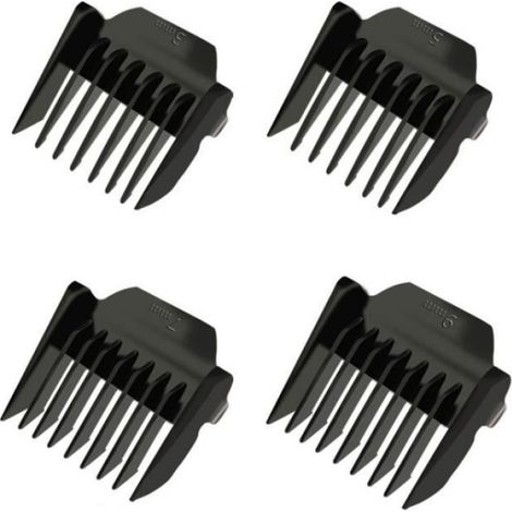 4PièCes SéRies Limit Peigne Peignes de Remplacement TêTe de Tondeuse Peigne Limite pour Philips Tondeuse à Cheveux 3Mm 5Mm 7Mm (1/4)