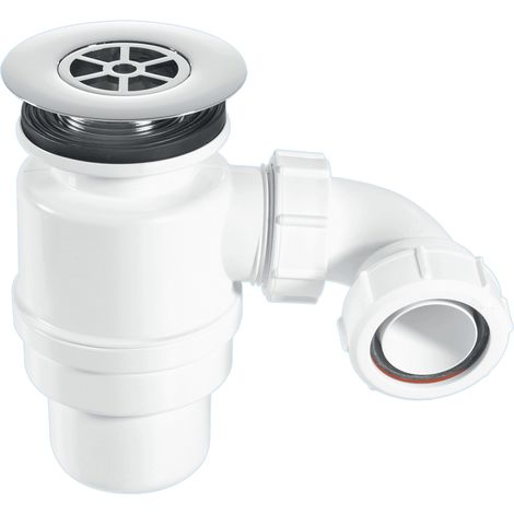 McAlpine STW12-RB 80mm Water Seal Resealing Shower Trap with Multifit Outlet (1/3)