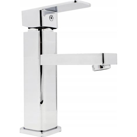 Granitan Caro Robinet Lavabo Bas - Chrome (1/2)
