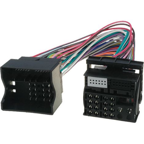 Faisceau Radio Origine compatible avec Audi SEAT Skoda VW ap03 vehicule en FAKRA vers FAKRA MIBPQ