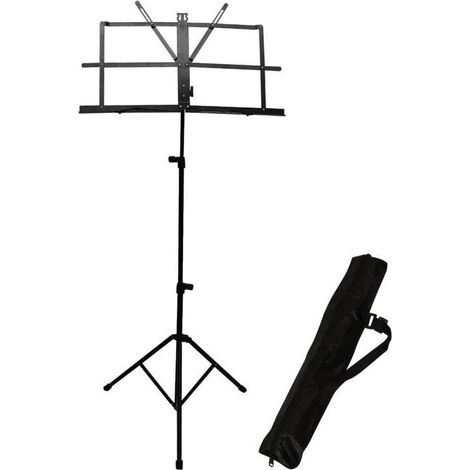 Pupitre – portable, réglable, pliable – convient aux musiciens et à tous les mélomanes. (1/3)