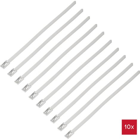 TRU COMPONENTS TC-12656656 Stahlkabelbinder 150 mm 4.6 mm AISI 316 10 St.