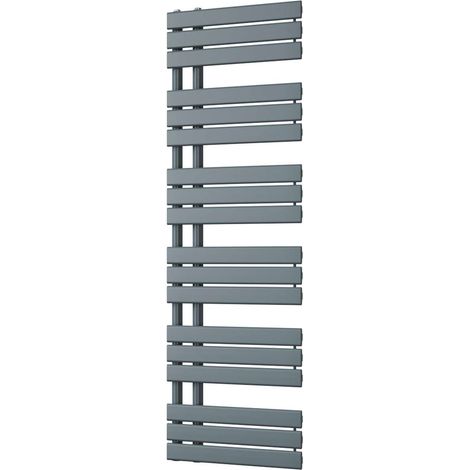 Tristan - Anthracite Towel Radiator - H1564mm x W500mm (1/3)