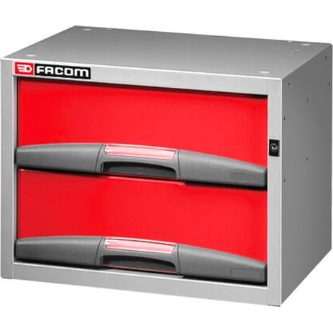 FACOM Regal klein tief 2 Schubladen fest (1/2)