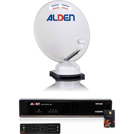 Pack ALDEN ORBITER 65 Parabole Auto + Récepteur satellite SATMATIC HD TNTSAT (1/5)