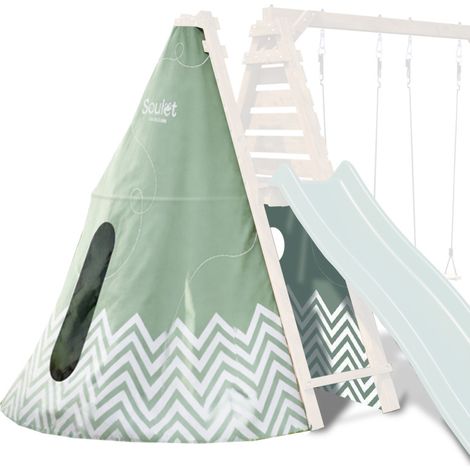 Tipi enfant pour portique bois 2,22 m et 2,24 m (1/5)