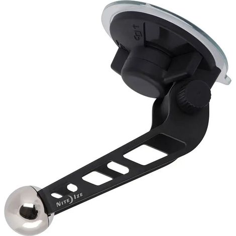 [NEUWERTIG] B-Ware Nite Ize Fahrzeughalterung Halterung Smartphone Windschutzscheibe Aluminiumarm (1/2)