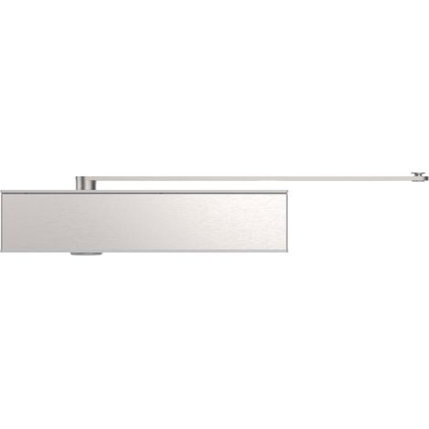 Eco Türschließer Newton TS 61, Türschließer, Türdämpfer, Schließsystem, stufenlos einstellbar, silber, EN 3-6, ohne Gleitschiene, mit Hebel, für Feuer- und Rauchschutztüren