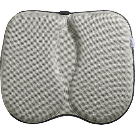 Cojín de gel universal para asiento de coche, cojín monolítico, gris claro, 40352 cm (1/4)